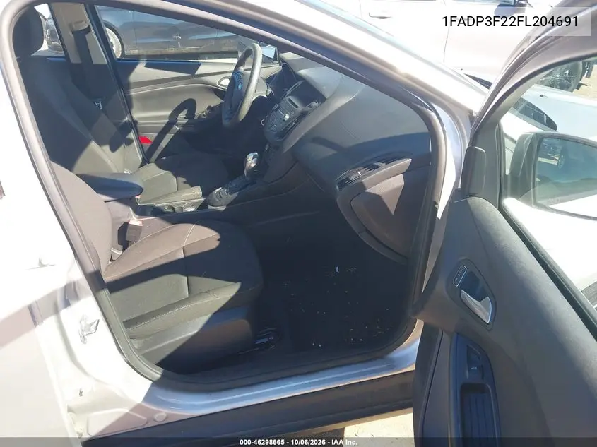 2015 FORD FOCUS VIN 1FADP3F22FL204691 — фото 5