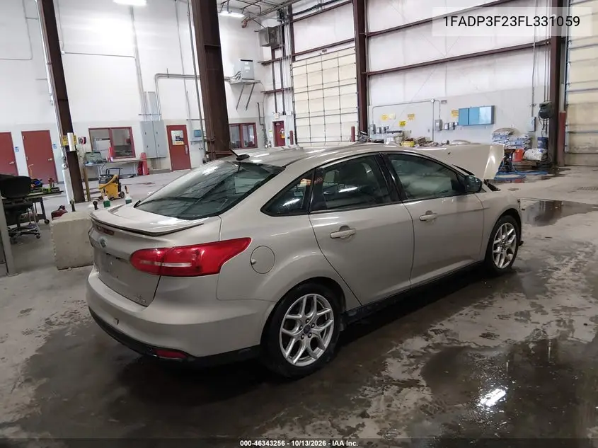 2015 FORD FOCUS VIN 1FADP3F23FL331059 — фото 4
