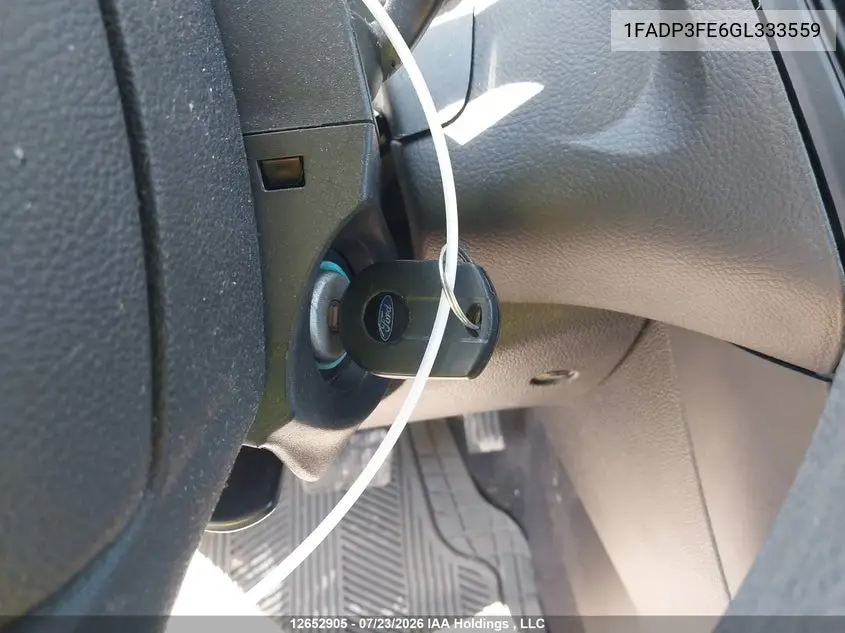 2016 FORD FOCUS VIN 1FADP3FE6GL333559 — фото 11