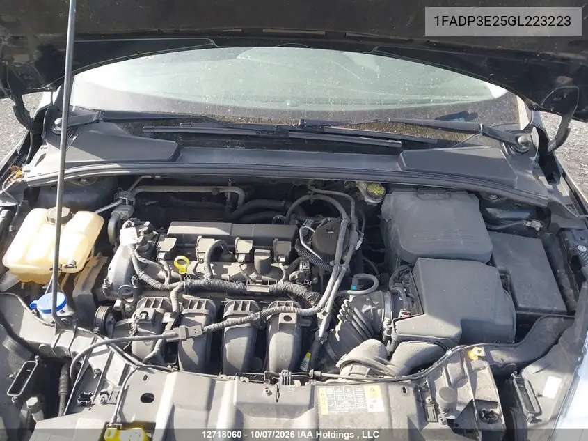 2016 FORD FOCUS VIN 1FADP3E25GL223223 — фото 10