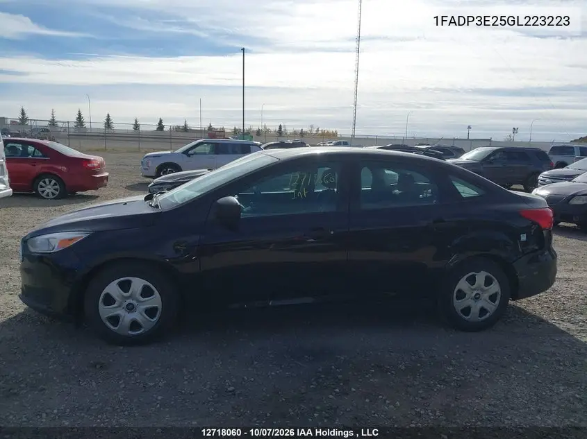 2016 FORD FOCUS VIN 1FADP3E25GL223223 — фото 14