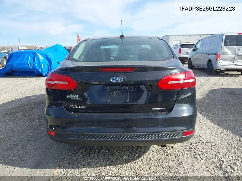2016 FORD FOCUS VIN 1FADP3E25GL223223 — фото 16