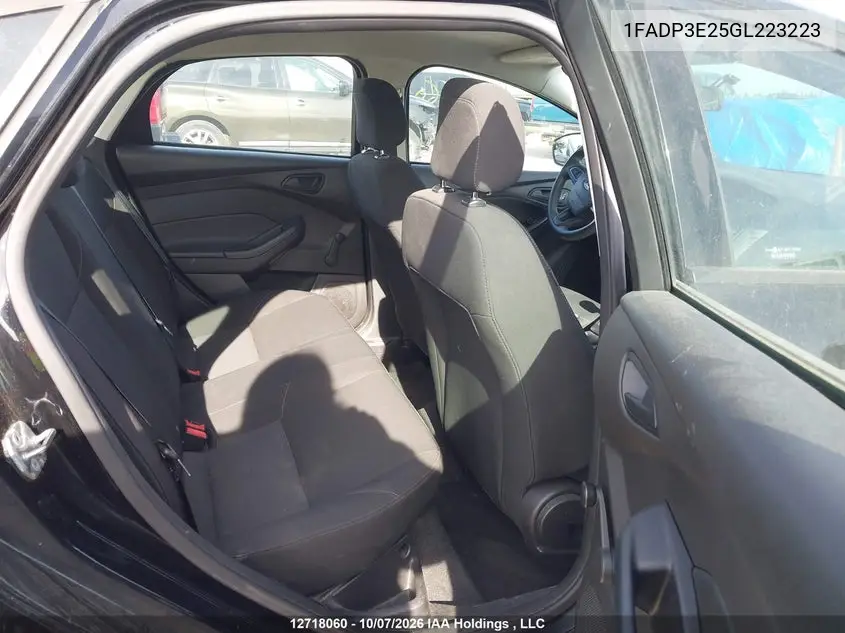2016 FORD FOCUS VIN 1FADP3E25GL223223 — фото 8