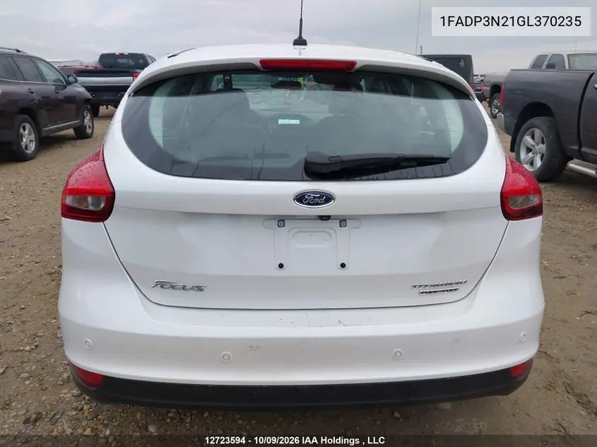 2016 FORD FOCUS VIN 1FADP3N21GL370235 — фото 17