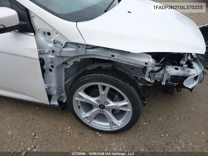 2016 FORD FOCUS VIN 1FADP3N21GL370235 — фото 20