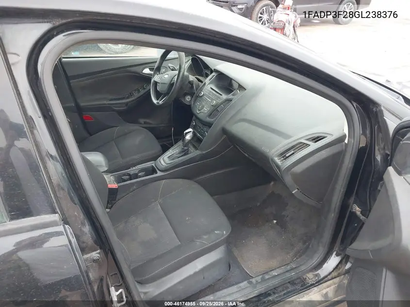 2016 FORD FOCUS VIN 1FADP3F28GL238376 — фото 5