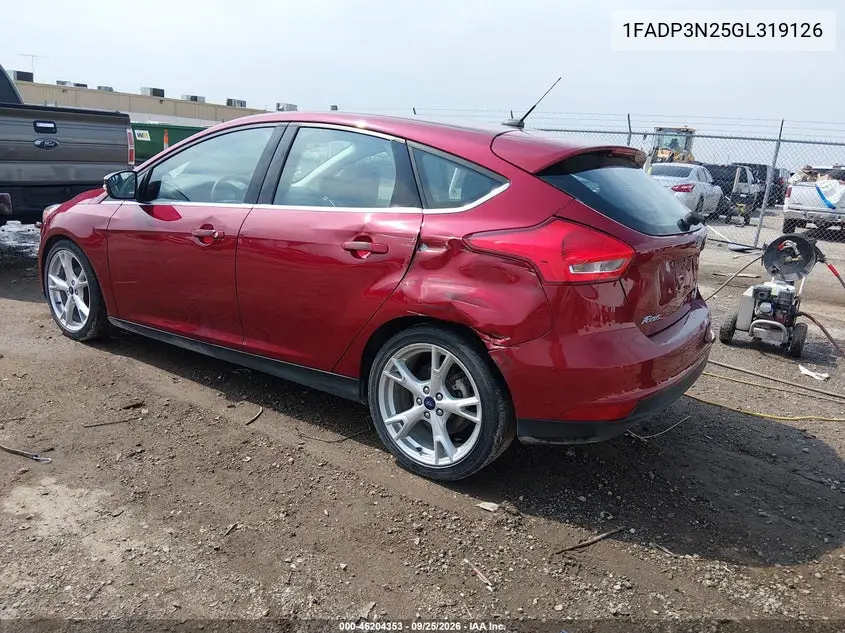 2016 FORD FOCUS VIN 1FADP3N25GL319126 — фото 3