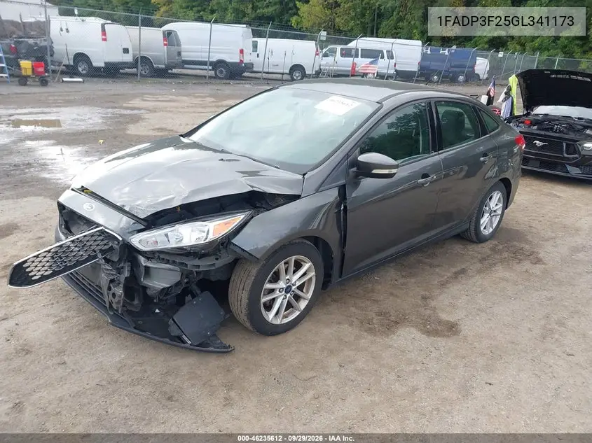 2016 FORD FOCUS VIN 1FADP3F25GL341173 — фото 2