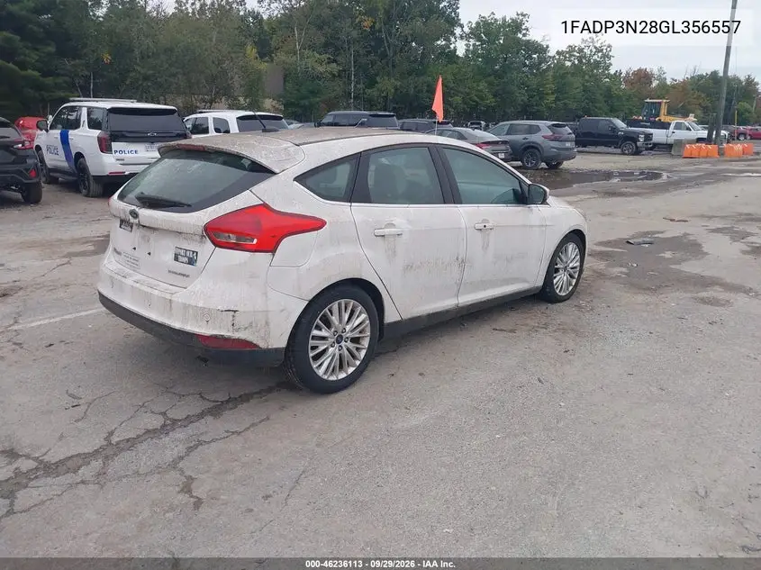 2016 FORD FOCUS VIN 1FADP3N28GL356557 — фото 4