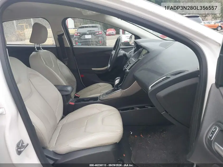 2016 FORD FOCUS VIN 1FADP3N28GL356557 — фото 5