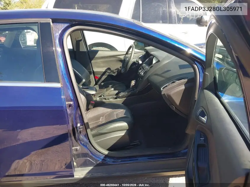 2016 FORD FOCUS VIN 1FADP3J28GL305971 — фото 5