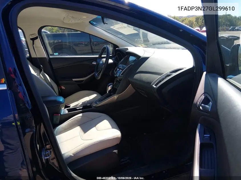 2016 FORD FOCUS VIN 1FADP3N27GL299610 — фото 5