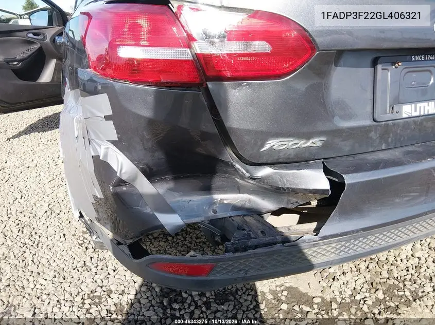 2016 FORD FOCUS VIN 1FADP3F22GL406321 — фото 17