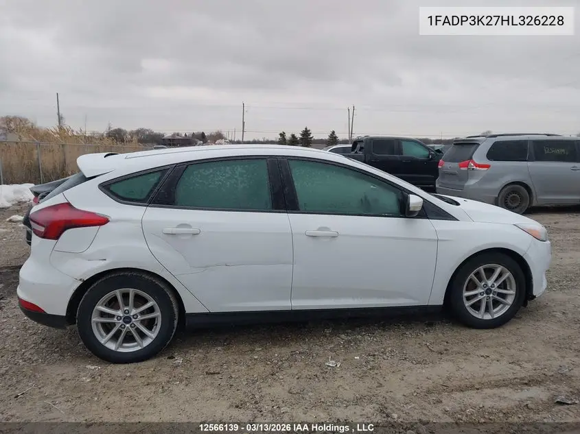 2017 FORD FOCUS VIN 1FADP3K27HL326228 — фото 14