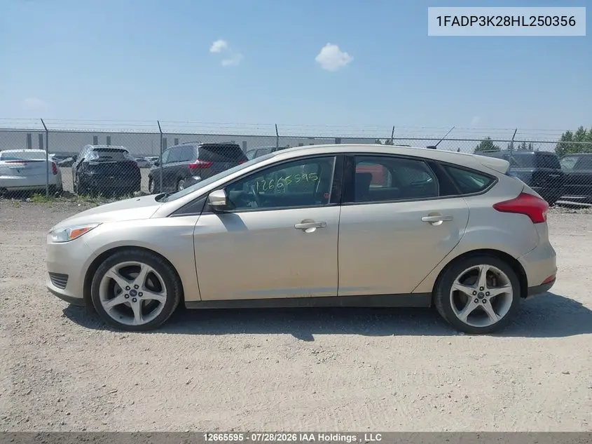 2017 FORD FOCUS VIN 1FADP3K28HL250356 — фото 15