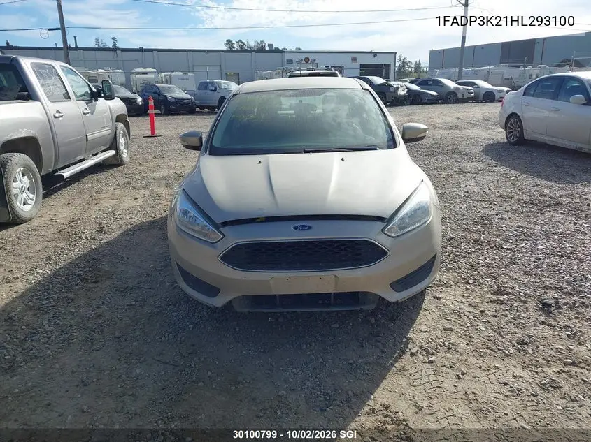 2017 FORD FOCUS VIN 1FADP3K21HL293100 — фото 12