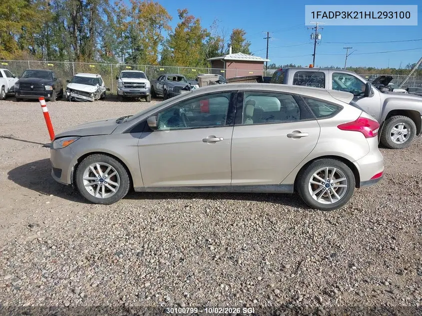 2017 FORD FOCUS VIN 1FADP3K21HL293100 — фото 14