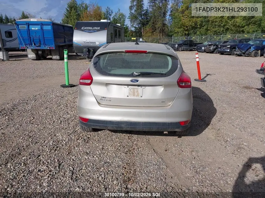 2017 FORD FOCUS VIN 1FADP3K21HL293100 — фото 16