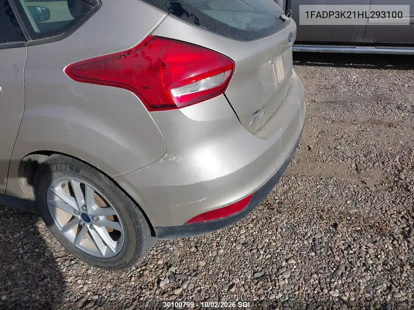 2017 FORD FOCUS VIN 1FADP3K21HL293100 — фото 6