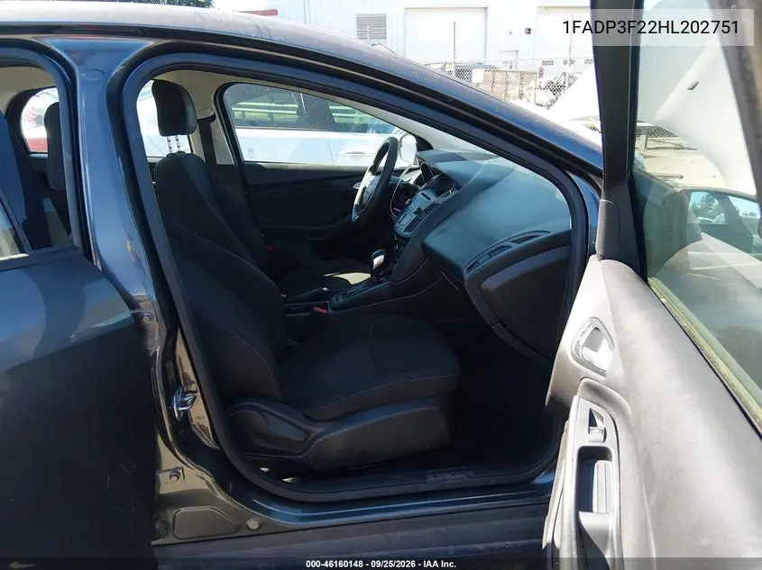 2017 FORD FOCUS VIN 1FADP3F22HL202751 — фото 5