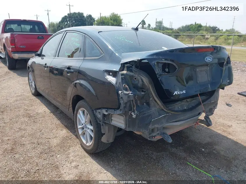 2017 FORD FOCUS VIN 1FADP3F26HL342396 — фото 3