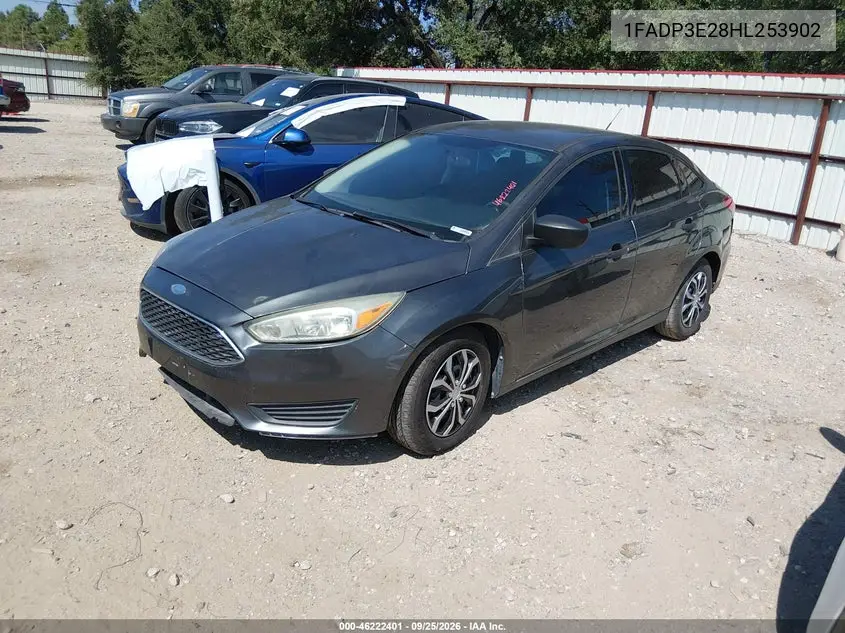 2017 FORD FOCUS VIN 1FADP3E28HL253902 — фото 2
