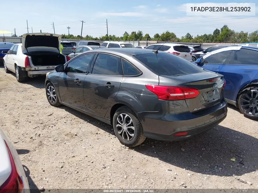 2017 FORD FOCUS VIN 1FADP3E28HL253902 — фото 3