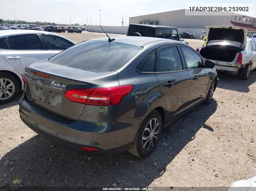 2017 FORD FOCUS VIN 1FADP3E28HL253902 — фото 4