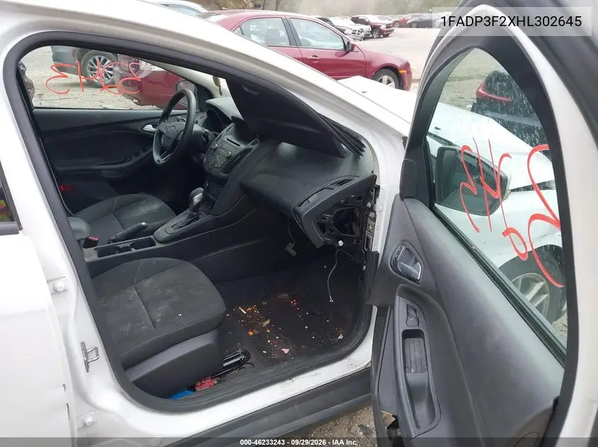 2017 FORD FOCUS VIN 1FADP3F2XHL302645 — фото 5