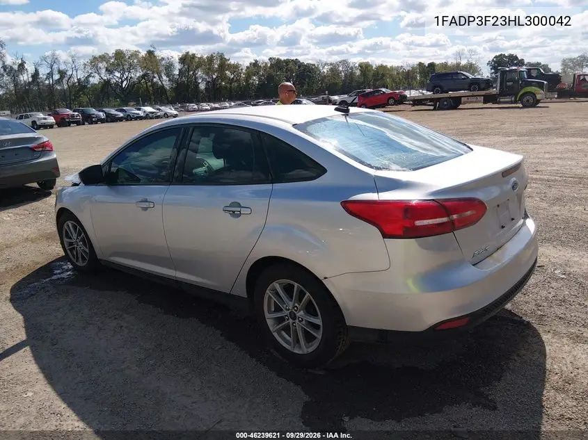 2017 FORD FOCUS VIN 1FADP3F23HL300042 — фото 3
