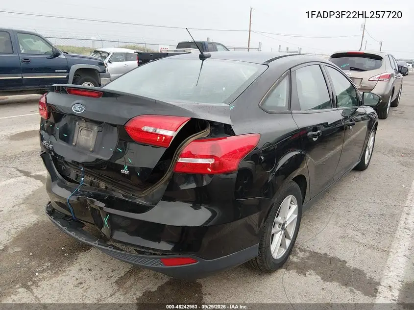 2017 FORD FOCUS VIN 1FADP3F22HL257720 — фото 4