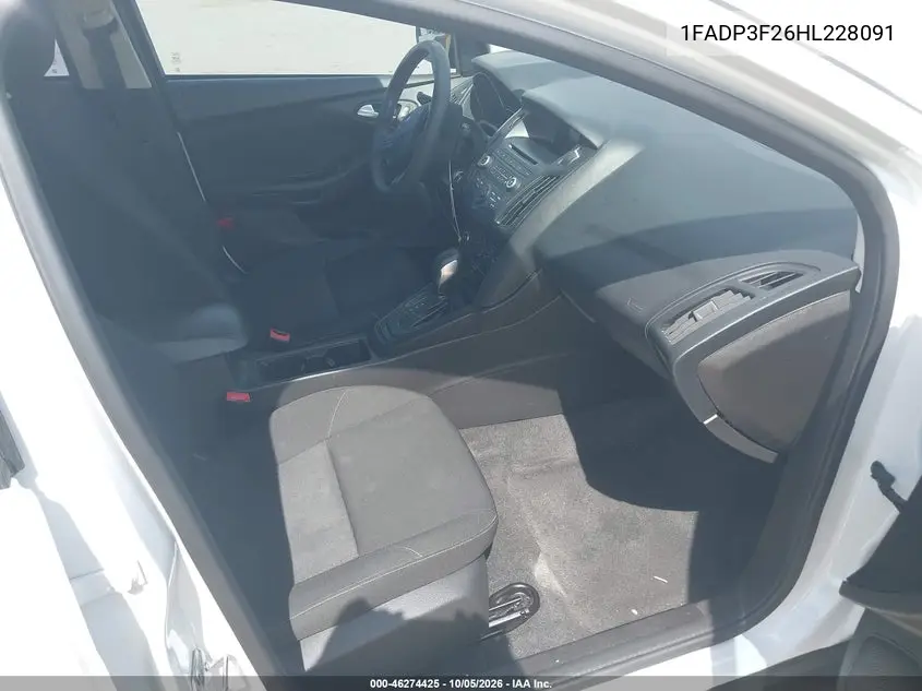 2017 FORD FOCUS VIN 1FADP3F26HL228091 — фото 5