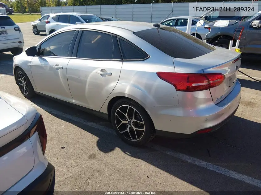 2017 FORD FOCUS VIN 1FADP3H24HL289324 — фото 3