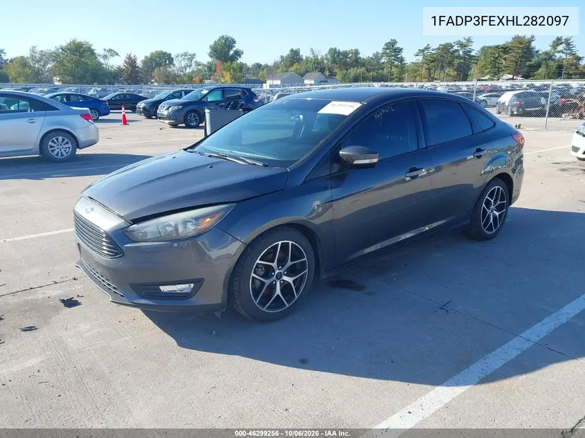2017 FORD FOCUS VIN 1FADP3FEXHL282097 — фото 2