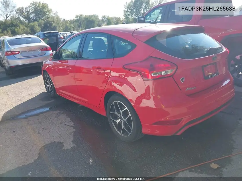 2017 FORD FOCUS VIN 1FADP3K25HL265638 — фото 3