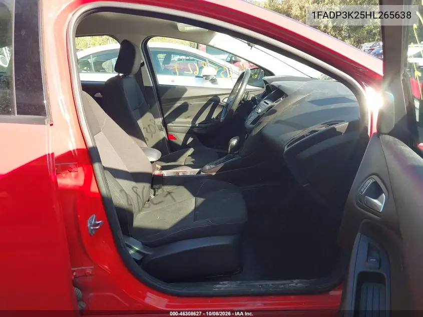 2017 FORD FOCUS VIN 1FADP3K25HL265638 — фото 5