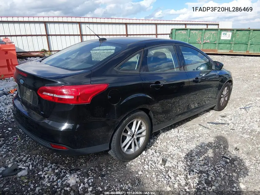 2017 FORD FOCUS VIN 1FADP3F20HL286469 — фото 4