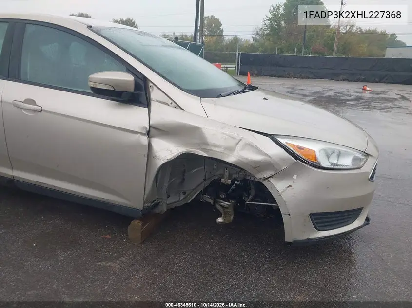 2017 FORD FOCUS VIN 1FADP3K2XHL227368 — фото 6