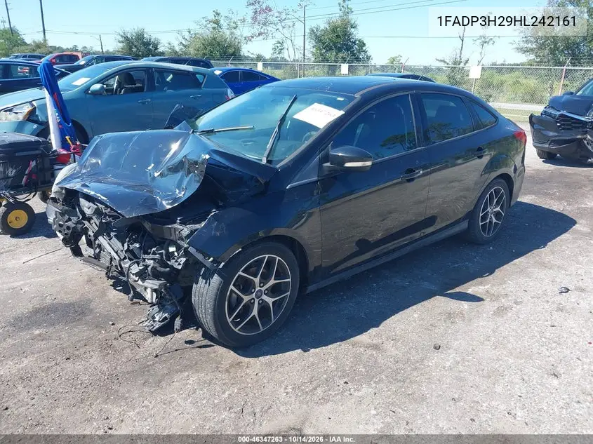 2017 FORD FOCUS VIN 1FADP3H29HL242161 — фото 2