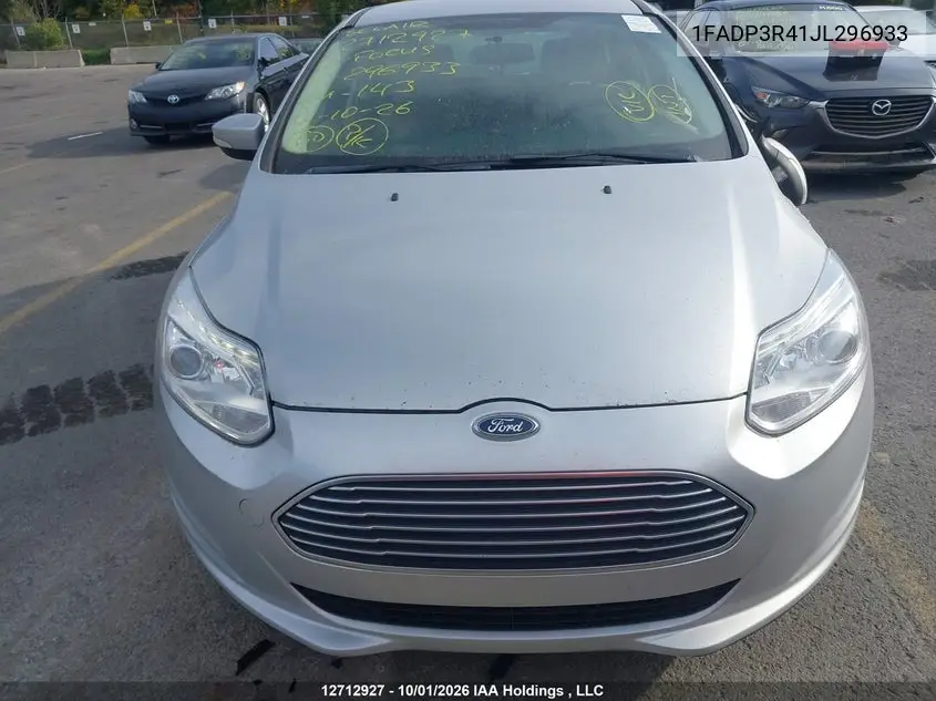 2018 FORD FOCUS VIN 1FADP3R41JL296933 — фото 13