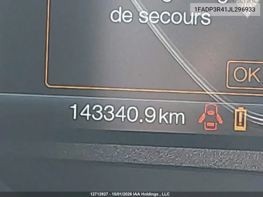 2018 FORD FOCUS VIN 1FADP3R41JL296933 — фото 16