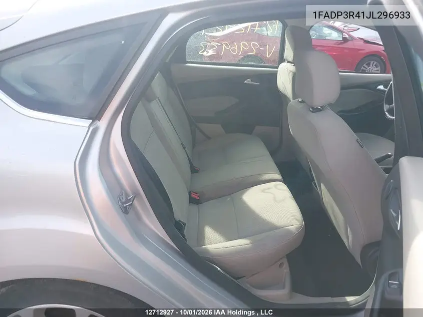 2018 FORD FOCUS VIN 1FADP3R41JL296933 — фото 8
