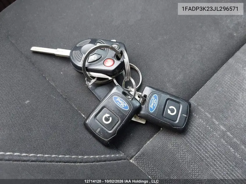 2018 FORD FOCUS VIN 1FADP3K23JL296571 — фото 11