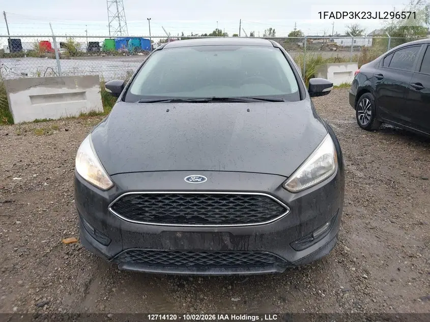 2018 FORD FOCUS VIN 1FADP3K23JL296571 — фото 13