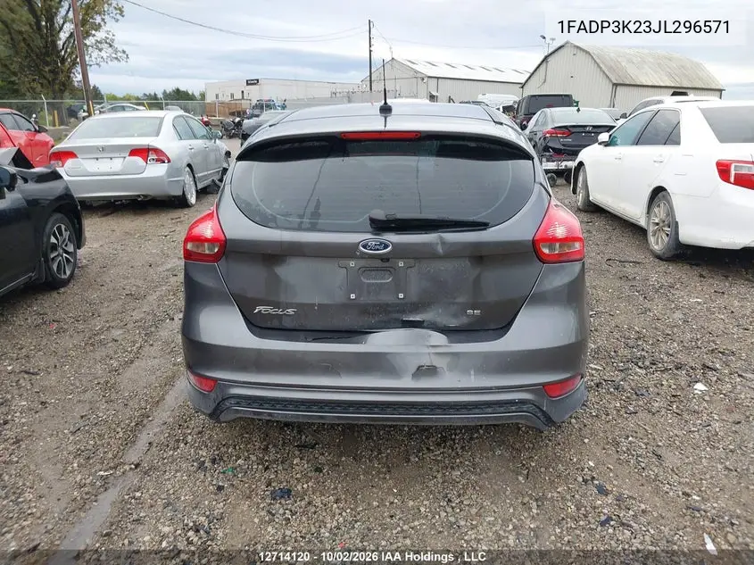 2018 FORD FOCUS VIN 1FADP3K23JL296571 — фото 17