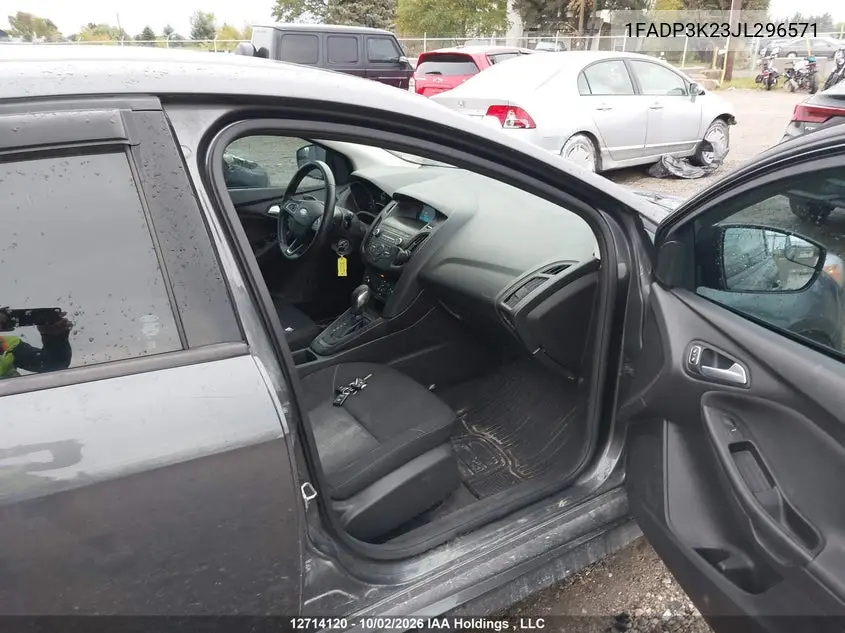 2018 FORD FOCUS VIN 1FADP3K23JL296571 — фото 5