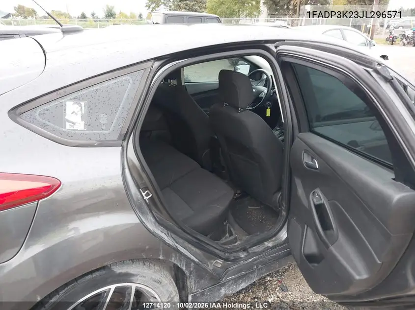 2018 FORD FOCUS VIN 1FADP3K23JL296571 — фото 8