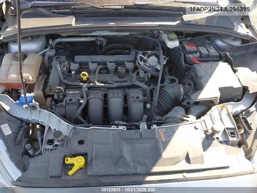 2018 FORD FOCUS VIN 1FADP3N24JL296395 — фото 10