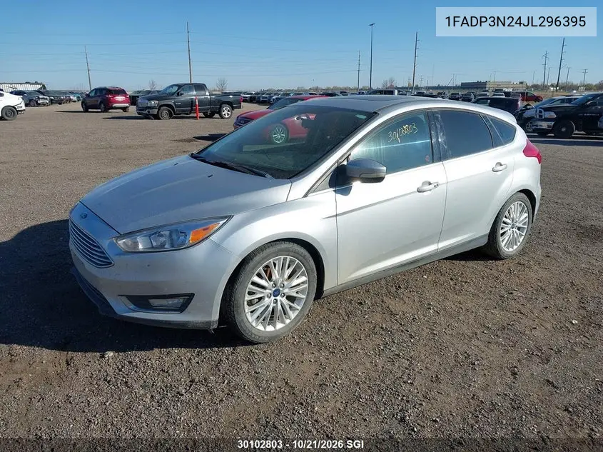 2018 FORD FOCUS VIN 1FADP3N24JL296395 — фото 2