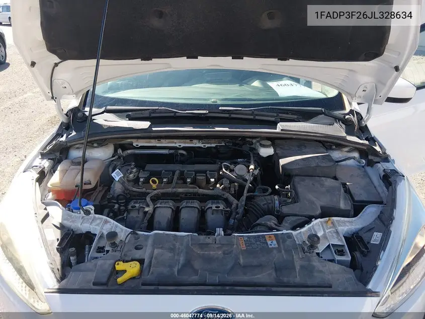 2018 FORD FOCUS VIN 1FADP3F26JL328634 — фото 10